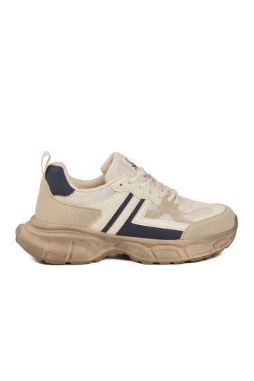 Bej Unisex Spor Ayakkabi BNI-10280-G