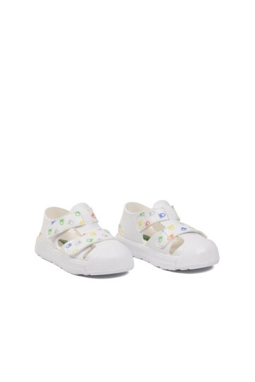 Beyaz Bebek Sandalet BN-1407 B