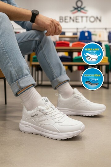 Beyaz Erkek Spor Ayakkabı BNI-11504 M