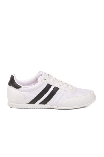 Beyaz-Siyah ComfortSole Taban Erkek Sneaker BST-2086 M