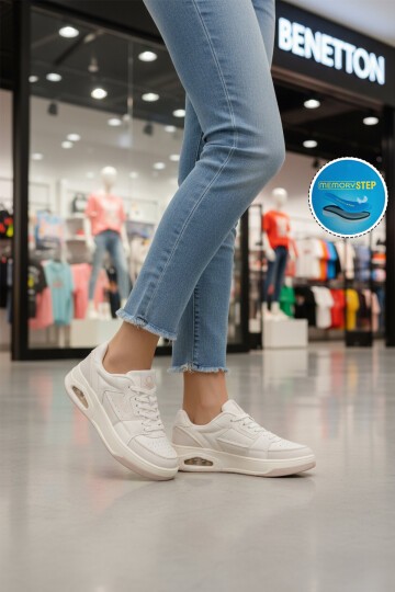 Beyaz Unisex Spor Ayakkabı BNI-12133 G