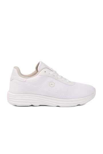 Beyaz Fileli Rahat Hafif Unisex Spor Ayakkabı 26102 M