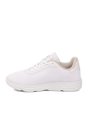 Beyaz Fileli Rahat Hafif Unisex Spor Ayakkabı 26102 M