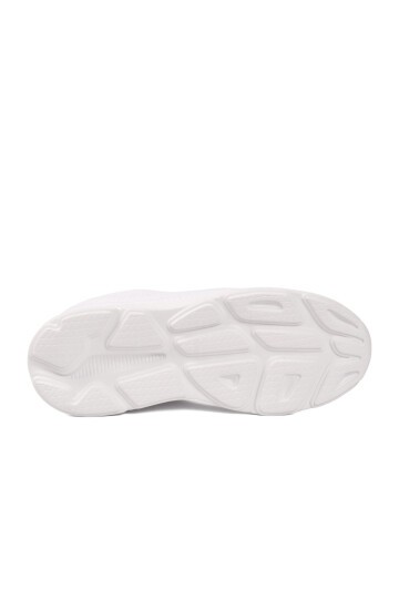 Beyaz Fileli Rahat Hafif Unisex Spor Ayakkabı 26102 M