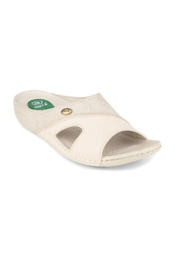Krem Kadın Terlik 36217 Sinne Z