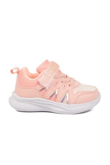 Pembe Cırtlı Bebek Spor Ayakkabı 26Y905 B