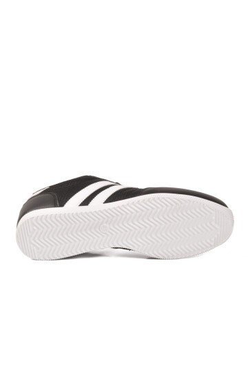 Siyah-Beyaz ComfortSole Taban Erkek Sneaker BST-2086 M