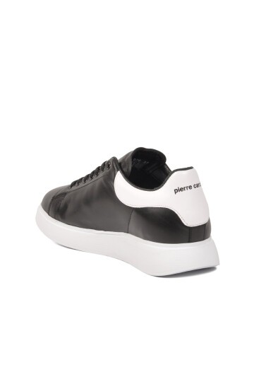 Siyah-Beyaz Unisex Bağcıklı Sneaker PC-32722 Z