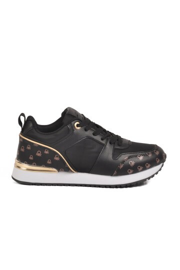 Siyah-Beyaz Unisex Spor Ayakkabı BNI-12097 G