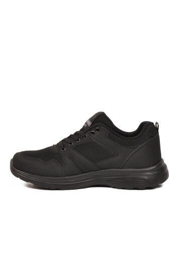 Siyah Tekstil Hafif Unisex Spor Ayakkabı 020 G