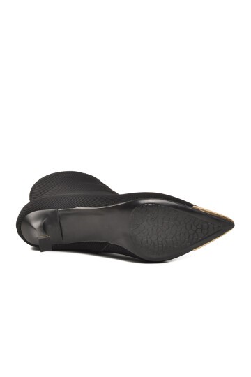 Siyah Kadın Topuklu Bot 878605 Z