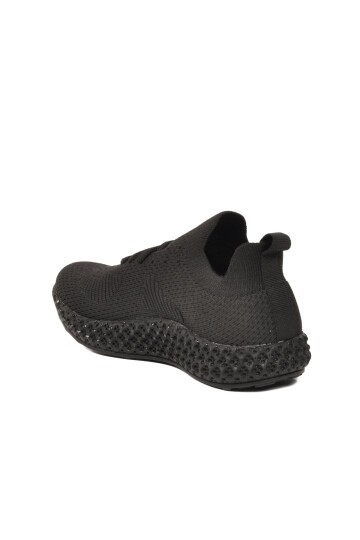 Siyah Tekstil Hafif Hava Alabilir Unisex Spor Ayakkabı PC-32711 Z
