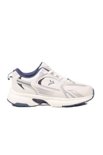 Bağcıklı Kalın Rahat Taban Beyaz Unisex Yürüyüş ve Spor Ayakkabı Sneaker Terra G