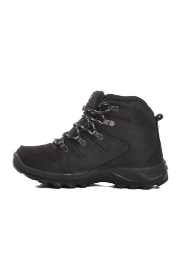 Nubuk Siyah  Unisex Bot Su Geçirmez Kaymaz Bot G5558 G
