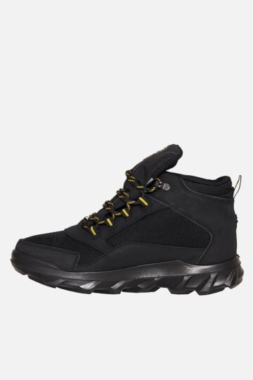 Tekstil Siyah-Sarı Kaymaz Tabanlı Su Geçirmez Unisex Outdoor Trekking Bot G7200