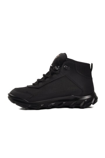 Tekstil Siyah TKaymaz Tabanlı Su Geçirmez Unisex Outdoor Trekking Bot G7200