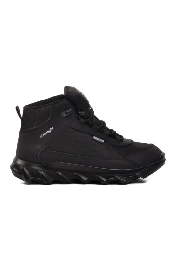 Tekstil Siyah TKaymaz Tabanlı Su Geçirmez Unisex Outdoor Trekking Bot G7200