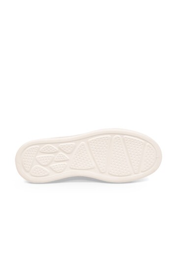 Bağcıklı Kalın Rahat Taban Sneaker Beyaz Hakiki Deri Erkek Casual Ayakkabı XS2456-6015