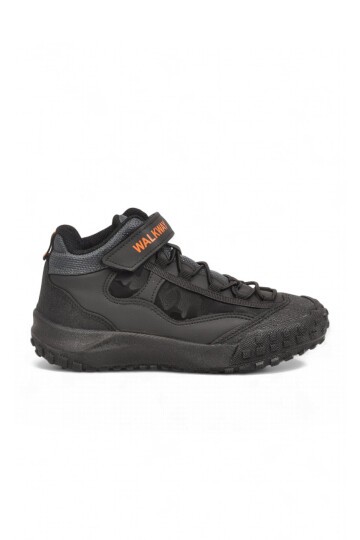 Erkek Çocuk Füme-Turuncu Comfort Tabanlı Lastik Bağcıklı Sneaker Bot Nexo 2280