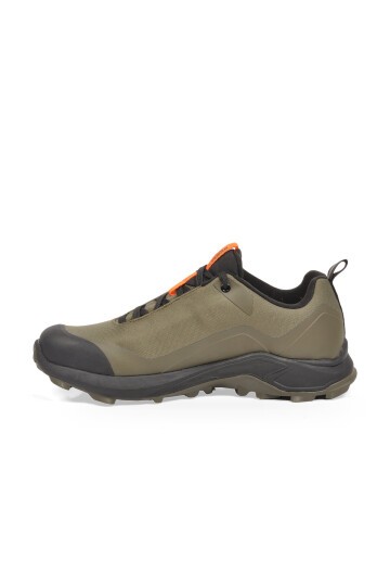 Erkek Su Geçirmez Kaymaz Tabanlı Haki-Siyah Outdoor Trekking Ayakkabı 110396A-3