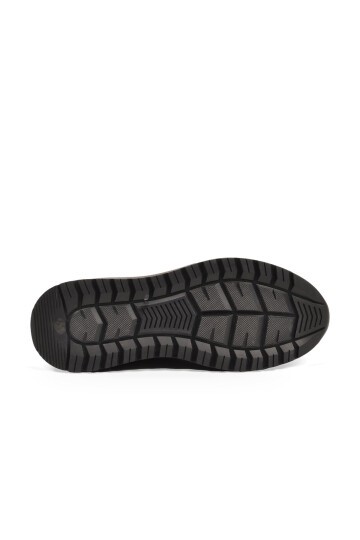 Kauçuk Taban Bağcıklı Sneaker Kahve Hakiki Deri Şık Rahat Erkek Casual Ayakkabı XS2463-7102