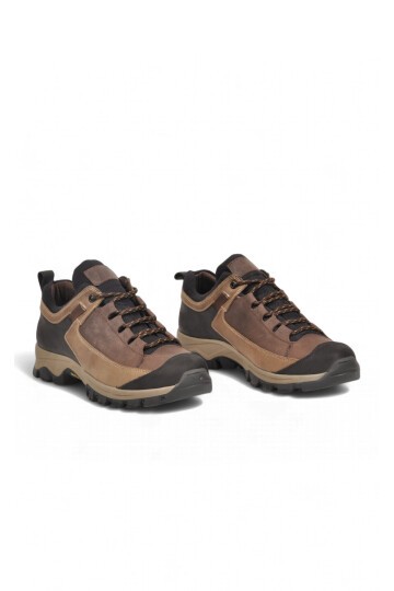 Erkek Kahve Hakiki Deri Bağcıklı Outdoor Trekking Ayakkabı 2546