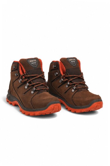 Kahve Nubuk Unisex Bot Su Geçirmez Kaymaz Outdoor Bot G5558