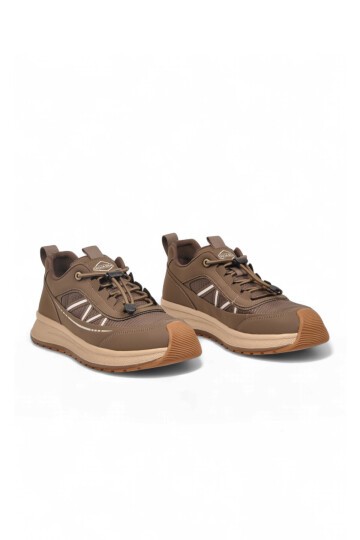Kahve Erkek Casual Ayakkabı Bağcıklı Hafif Rahat Tabanlı Sneaker 26K559