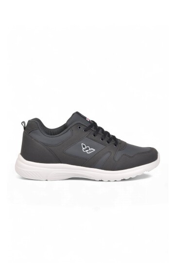 Erkek Lacivert Büyük Numara Bağcıklı Hafif Esnek Yürüyüş ve Spor Ayakkabı Sneaker Core 020