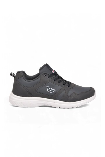 Erkek Lacivert Bağcıklı Hafif Esnek Yürüyüş ve Spor Ayakkabı Sneaker Core 020