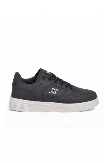 Lacivert Unisex Yürüyüş ve Spor Ayakkabı Bağcıklı Rahat Tabanlı Sneaker 2031
