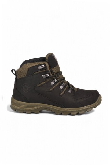 Siyah-Haki Nubuk Unisex Bot Su Geçirmez Kaymaz Outdoor Bot G5558
