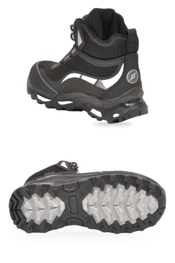Erkek Çocuk Akıllı Bağcıklı Kaymaz Tabanlı Siyah Outdoor Bot 1040