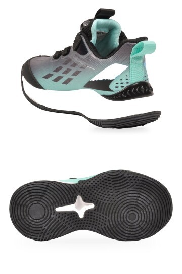 Hafif Rahat Esnek Akıllı Bağcıklı Yeşil Unisex Çocuk Yürüyüş ve Spor Ayakkabı Sneaker Play