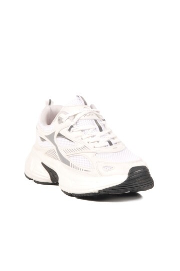 Beyaz Fileli Hafif Kadın Spor Ayakkabı GS-251-530 G