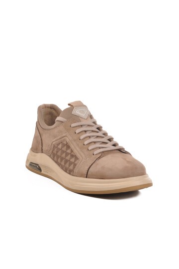 Gri Hakiki Deri Erkek Sneaker 5Y2530-1812 M