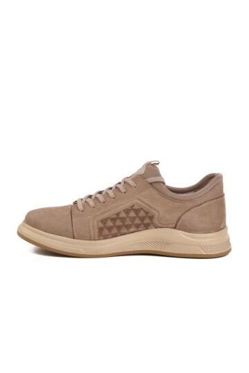 Gri Hakiki Deri Erkek Sneaker 5Y2530-1812 M