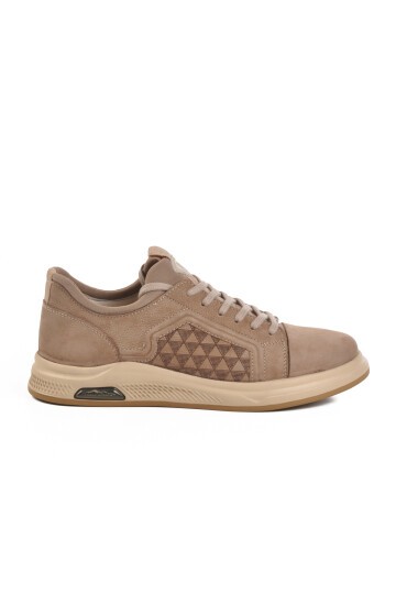 Gri Hakiki Deri Erkek Sneaker 5Y2530-1812 M