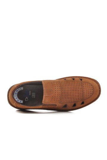 Kahve Nubuk Anatomic Taban Hakiki Deri Erkek Günlük Ayakkabı 4Y0026-106 M