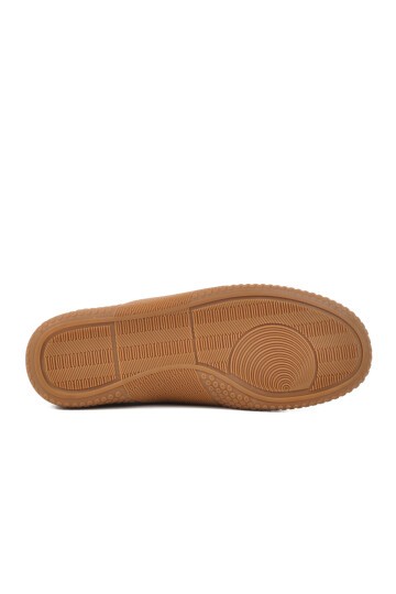 Lacivert Nubuk Hakiki Deri Erkek Sneaker 3Y1447-534 M