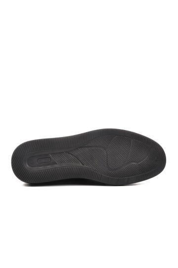 Siyah Anatomic Taban Hakiki Deri Erkek Günlük Ayakkabı 4Y2248-175 M