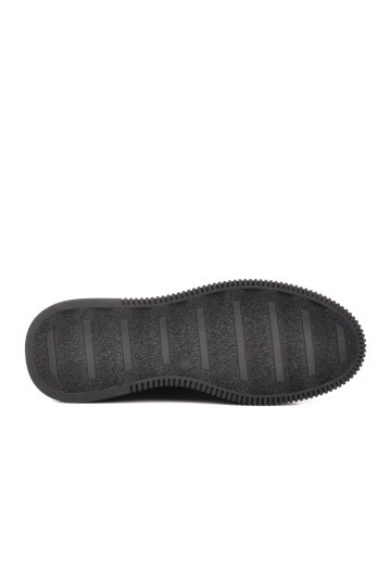 Siyah Hakiki Deri Erkek Sneaker 3K1235-2297 M