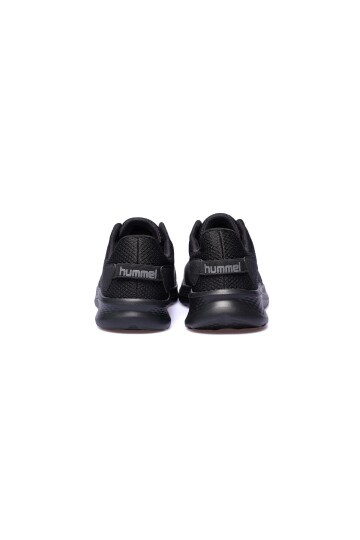 Siyah-Siyah Tekstil Unisex Spor Ayakkabı Hml