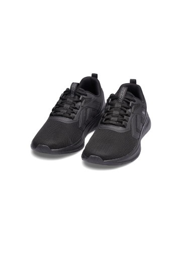 Siyah-Siyah Tekstil Unisex Spor Ayakkabı 724