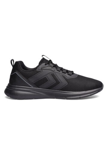 Siyah-Siyah Tekstil Unisex Spor Ayakkabı 724