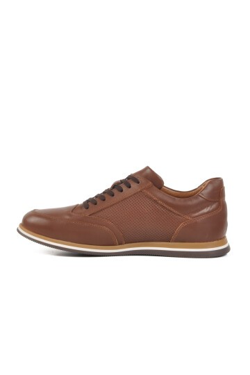 Taba Hakiki Deri Erkek Sneaker Mika 2556 M