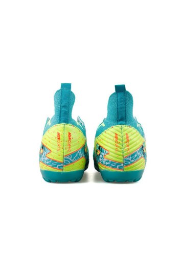 Turkuaz-Sarı Halı Saha Ayakkabısı Air 600 G Halısaha