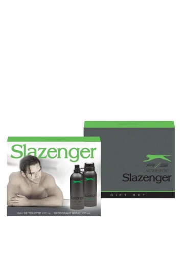 Yeşil  Unisex Parfüm Active Sport Deodorant-Parfüm 2li Set
