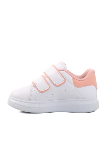 Beyaz-Pembe Triko Çocuk Spor Ayakkabı BN-31805 P