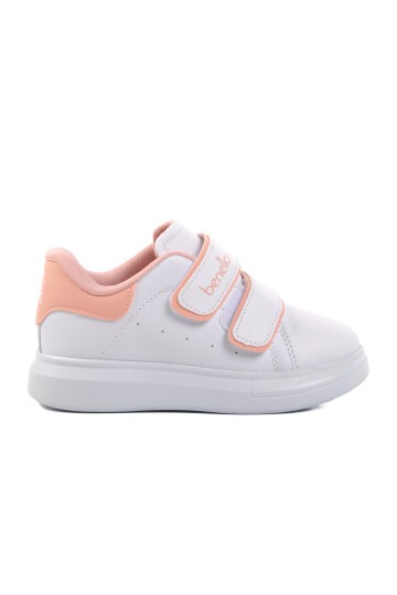 Beyaz-Pembe Triko Çocuk Spor Ayakkabı BN-31805 P